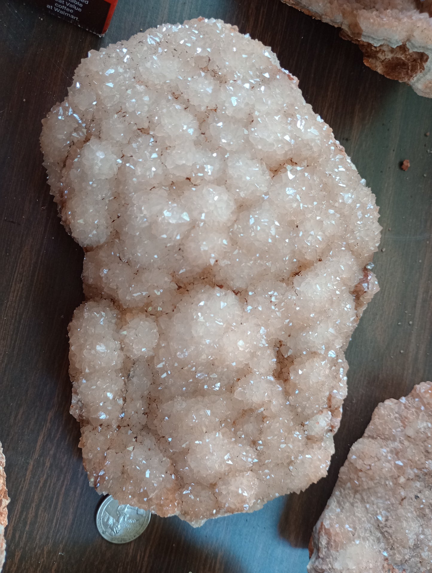 Druzzy quartz