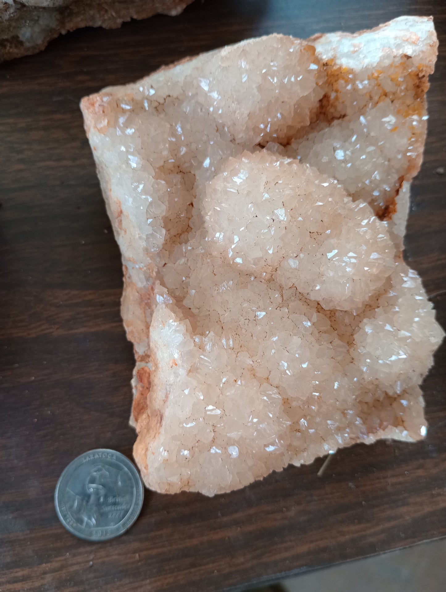 Druzzy quartz